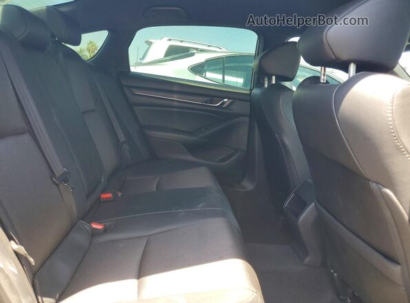 1HGCV1F37LA040971 2020 HONDA ACCORD Gray Rear seats view