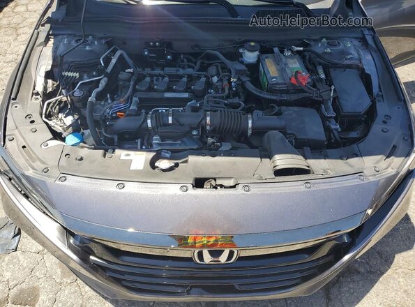 1HGCV1F37LA040971 2020 HONDA ACCORD Gray Rear interior view