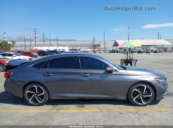 1HGCV1F37LA062999 2020 HONDA ACCORD Gray Vista interior trasera