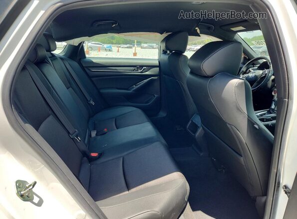 1HGCV1F37LA073128 2020 HONDA ACCORD Белый Вид задних сидений