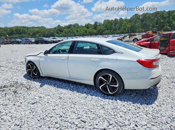 1HGCV1F37LA073128 2020 HONDA ACCORD Белый Задняя левая четверть