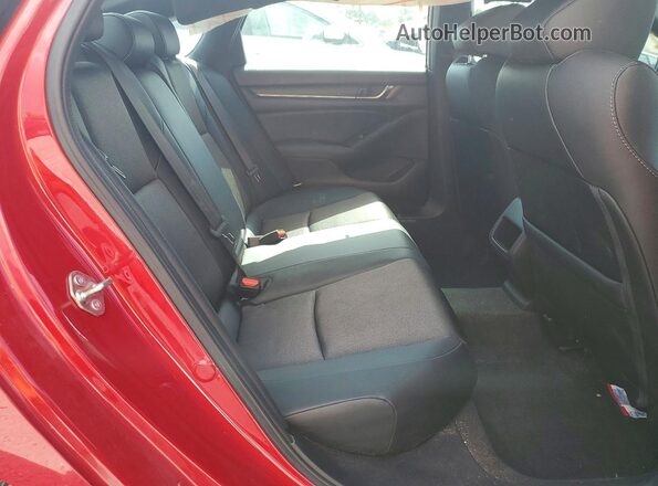 1HGCV1F37LA089006 2020 HONDA ACCORD Красный Вид задних сидений