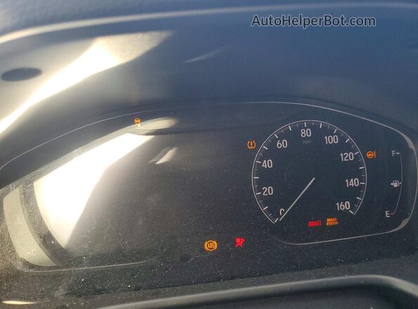 1HGCV1F37LA148278 2020 HONDA ACCORD Синий Вид щитка приборов