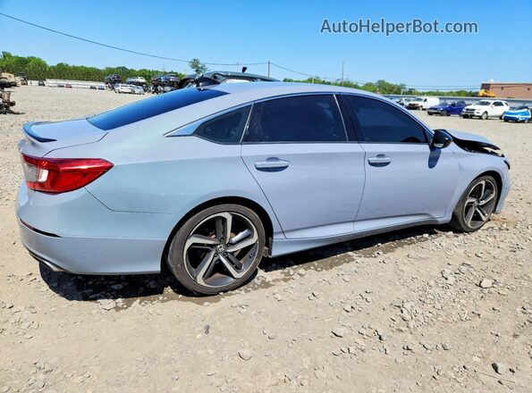 1HGCV1F37MA015120 2021 HONDA ACCORD Gray Задня права чверть