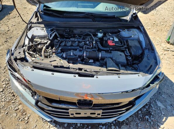 1HGCV1F37MA015120 2021 HONDA ACCORD Gray Вид задньої частини салону