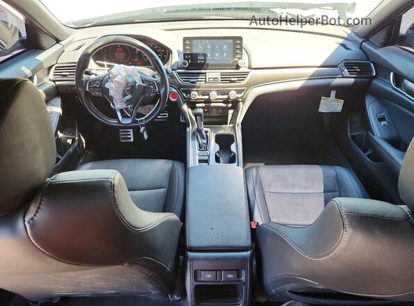 1HGCV1F37MA015120 2021 HONDA ACCORD Gray Вид панелі приладів