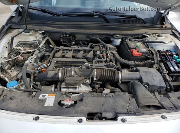 1HGCV1F37MA089007 2021 HONDA ACCORD White Rear interior view