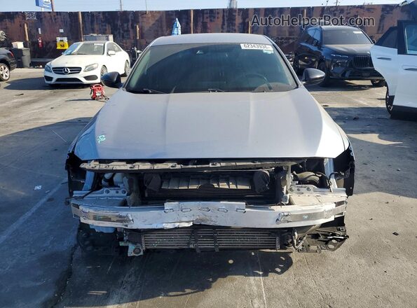 1HGCV1F37MA123284 2021 HONDA ACCORD Silver Widok z przodu