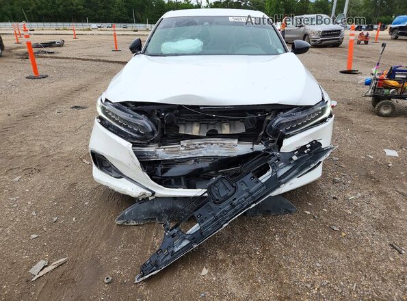 1HGCV1F37MA123690 2021 HONDA ACCORD White Vista frontal