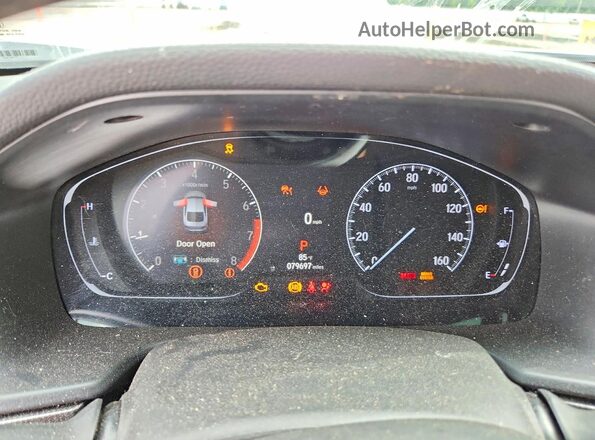 1HGCV1F37MA123690 2021 HONDA ACCORD White Vista del cuadro de instrumentos
