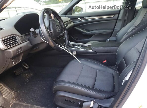 1HGCV1F37MA124435 2021 HONDA ACCORD White Vista interior delantera