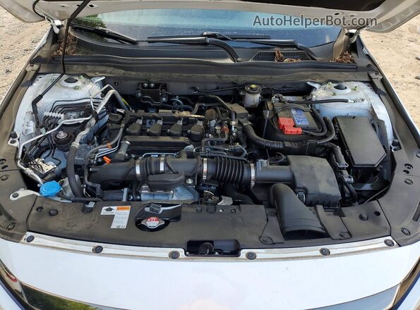 1HGCV1F37MA124435 2021 HONDA ACCORD White Vista interior trasera