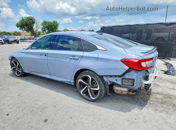 1HGCV1F37NA021422 2022 HONDA ACCORD Серый Задняя левая четверть