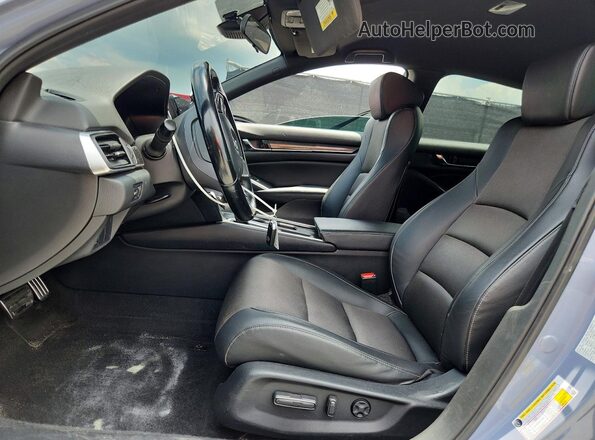 1HGCV1F37NA021422 2022 HONDA ACCORD Серый Вид салона спереди