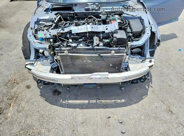 1HGCV1F37NA021422 2022 HONDA ACCORD Серый Вид задней части салона