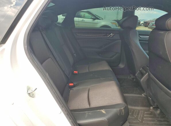 1HGCV1F37NA031609 2022 HONDA ACCORD Белый Вид задних сидений