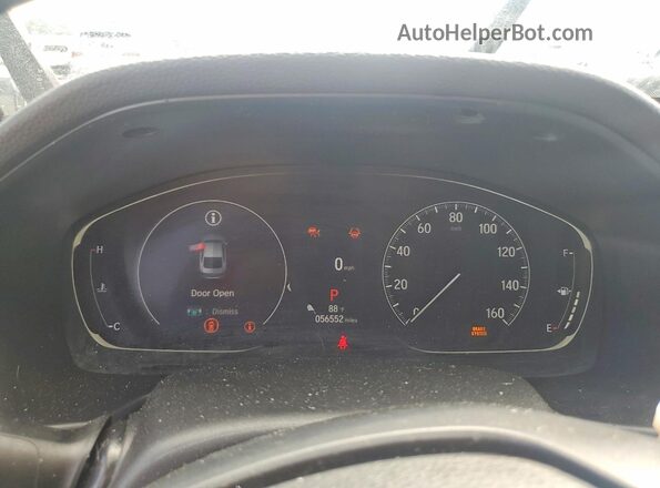 1HGCV1F37NA032355 2022 HONDA ACCORD Black Instrument cluster view
