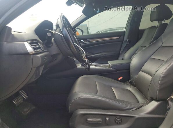 1HGCV1F37NA032355 2022 HONDA ACCORD Black Front interior view
