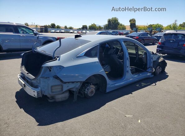 1HGCV1F37NA054369 2022 HONDA ACCORD Gray Задня права чверть
