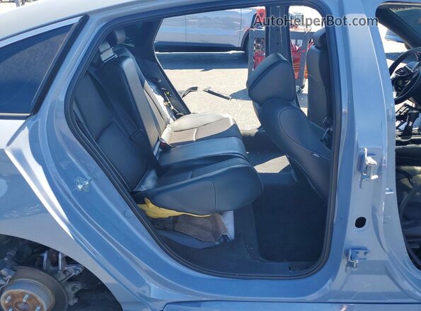 1HGCV1F37NA054369 2022 HONDA ACCORD Gray Вид задніх сидінь