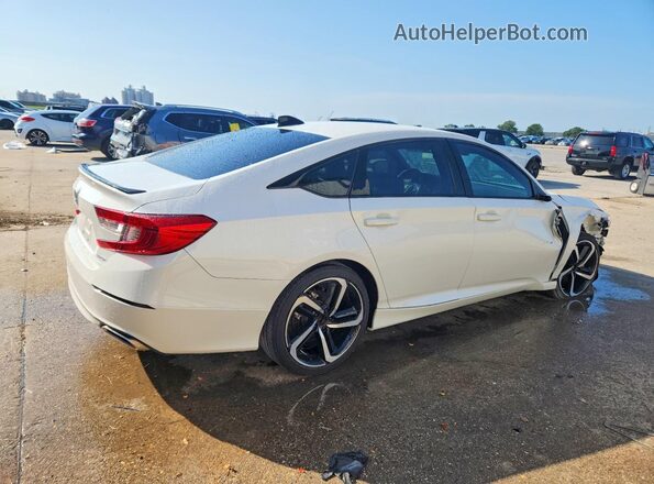 1HGCV1F37NA065596 2022 HONDA ACCORD White უკანა მარჯვენა