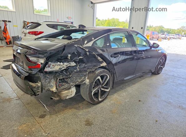 1HGCV1F37NA103229 2022 HONDA ACCORD Black Rear right