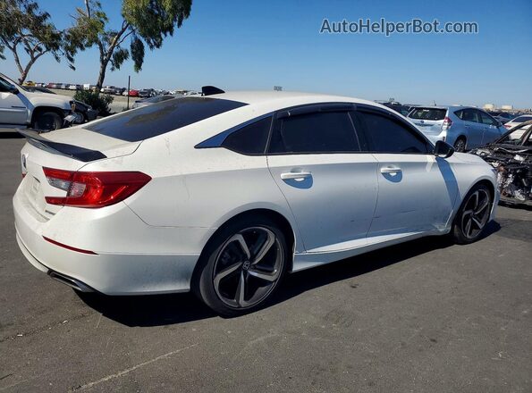 1HGCV1F37NA111007 2022 HONDA ACCORD White Tył prawy