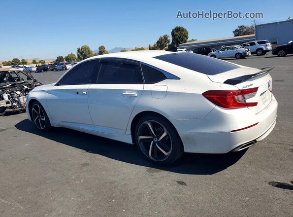 1HGCV1F37NA111007 2022 HONDA ACCORD White Tył lewy