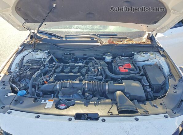 1HGCV1F37NA111007 2022 HONDA ACCORD White Widok wnętrza z tyłu