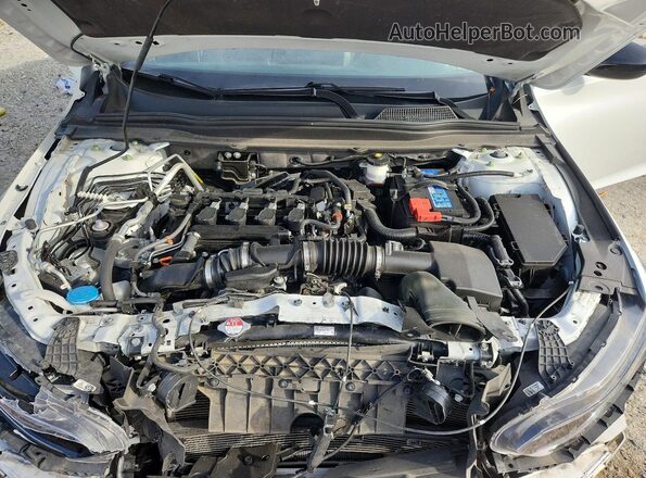 1HGCV1F37NA124176 2022 HONDA ACCORD White უკანა სალონის ხედი