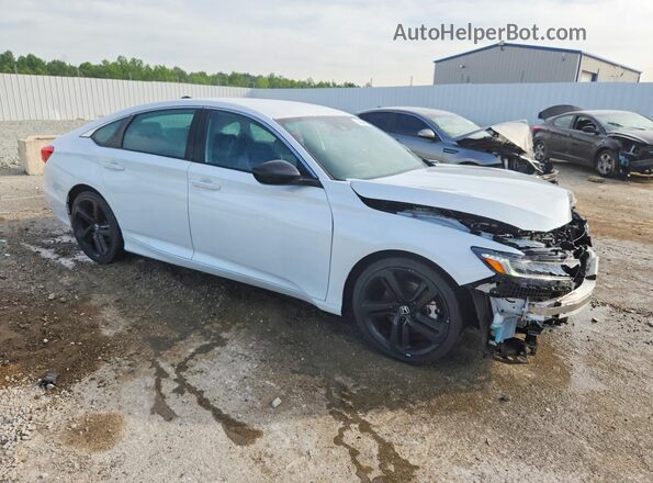 1HGCV1F37NA124176 2022 HONDA ACCORD White წინა მარჯვენა
