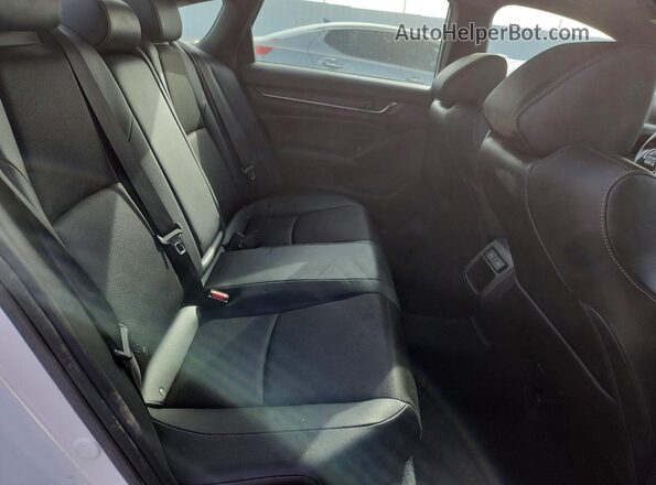 1HGCV1F37NA124176 2022 HONDA ACCORD White უკანა სავარძლების ხედი