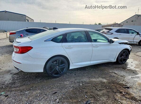 1HGCV1F37NA124176 2022 HONDA ACCORD White უკანა მარჯვენა