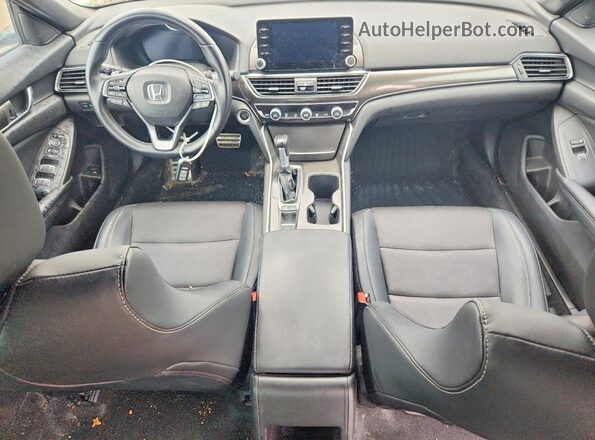 1HGCV1F38JA171923 2018 HONDA ACCORD White წინა პანელის ხედი