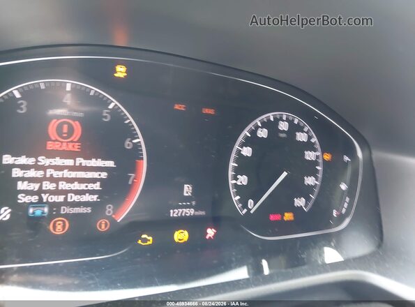1HGCV1F38KA101744 2019 HONDA ACCORD Black უკანა სავარძლების ხედი