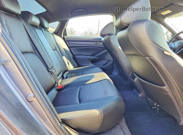 1HGCV1F38KA148000 2019 HONDA ACCORD Серый Вид задних сидений