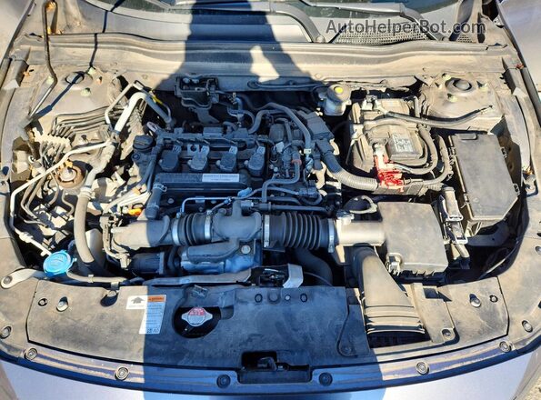 1HGCV1F38KA148000 2019 HONDA ACCORD Серый Вид задней части салона
