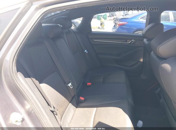 1HGCV1F38KA153312 2019 HONDA ACCORD Gray VIN sticker view