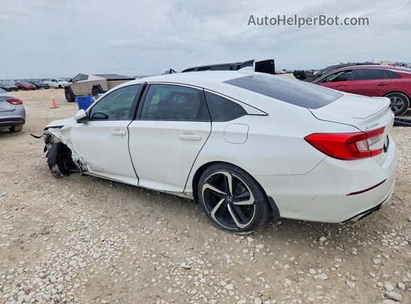 1HGCV1F38LA033883 2020 HONDA ACCORD White Tył lewy
