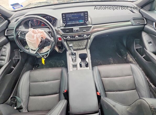 1HGCV1F38LA033883 2020 HONDA ACCORD White Widok deski rozdzielczej