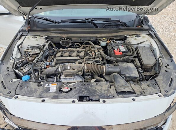 1HGCV1F38LA033883 2020 HONDA ACCORD White Widok wnętrza z tyłu