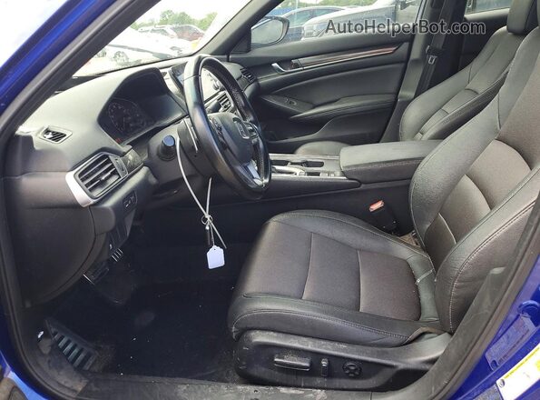 1HGCV1F38LA094442 2020 HONDA ACCORD Blue Սալոնի դիմացի տեսք