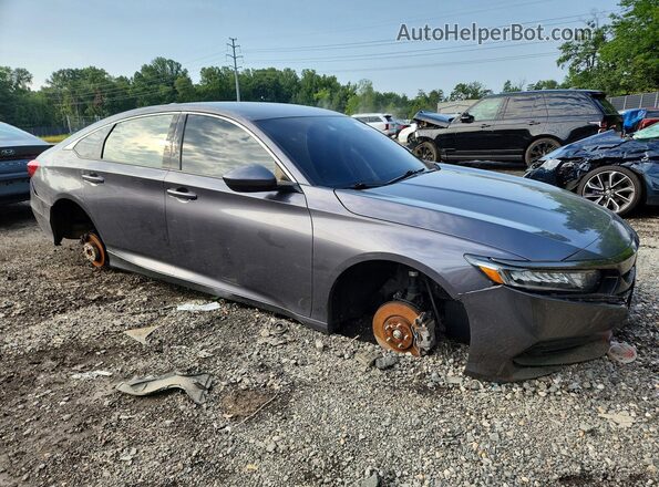 1HGCV1F38LA129299 2020 HONDA ACCORD Gray Przód prawy
