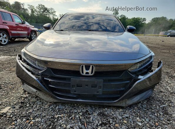 1HGCV1F38LA129299 2020 HONDA ACCORD Gray Widok z przodu