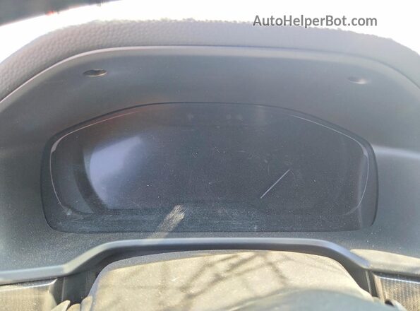 1HGCV1F38LA155885 2020 HONDA ACCORD Black Вид щитка приладів