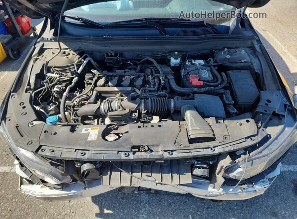 1HGCV1F38LA155885 2020 HONDA ACCORD Black Вид задньої частини салону