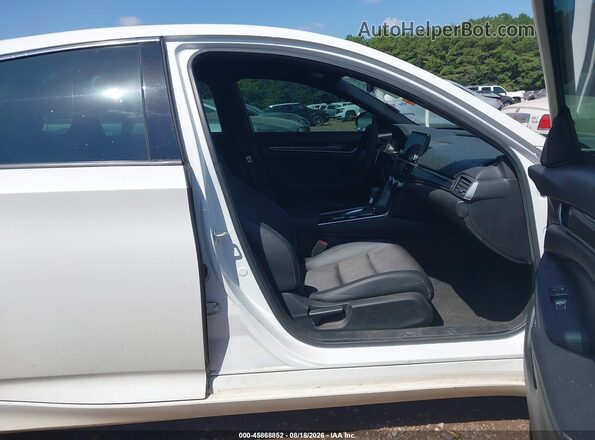 1HGCV1F38MA074354 2021 HONDA ACCORD White წინა სალონის ხედი