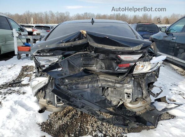 1HGCV1F38MA092711 2021 HONDA ACCORD Black Vista trasera