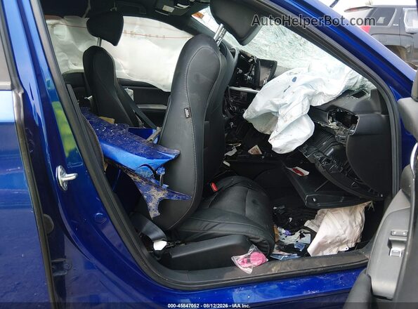 1HGCV1F38MA098394 2021 HONDA ACCORD Blue Widok wnętrza z przodu