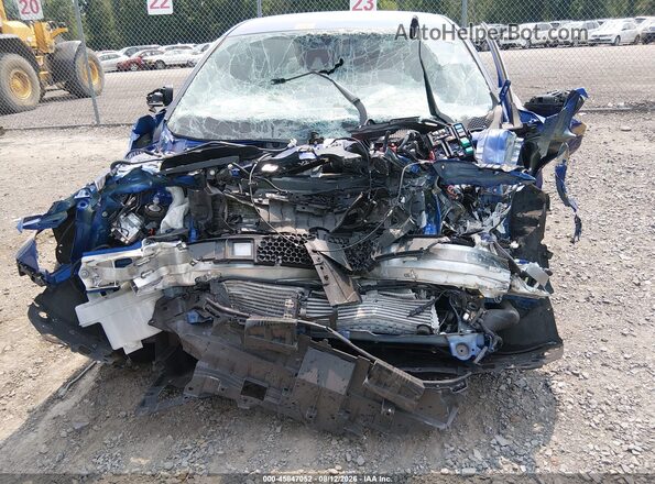 1HGCV1F38MA098394 2021 HONDA ACCORD Blue Widok z przodu